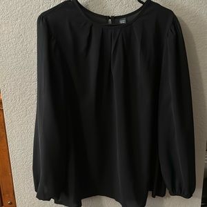 Emery Rose size 1xl sheer black blouse. Long sleeve